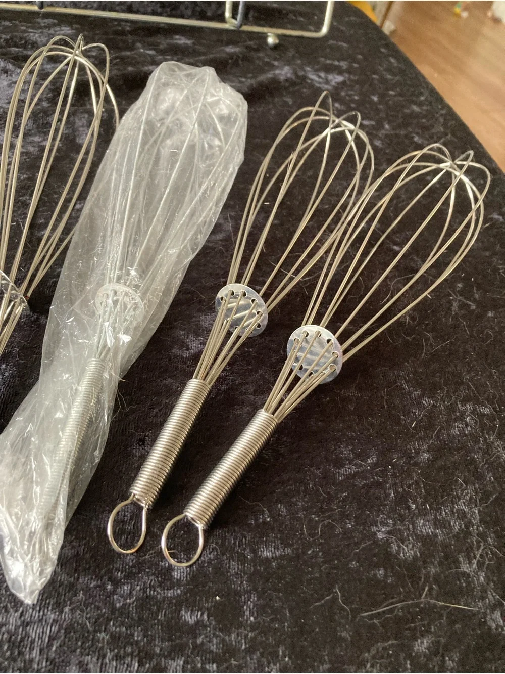 Stainless Steel Whisk Set - Silver